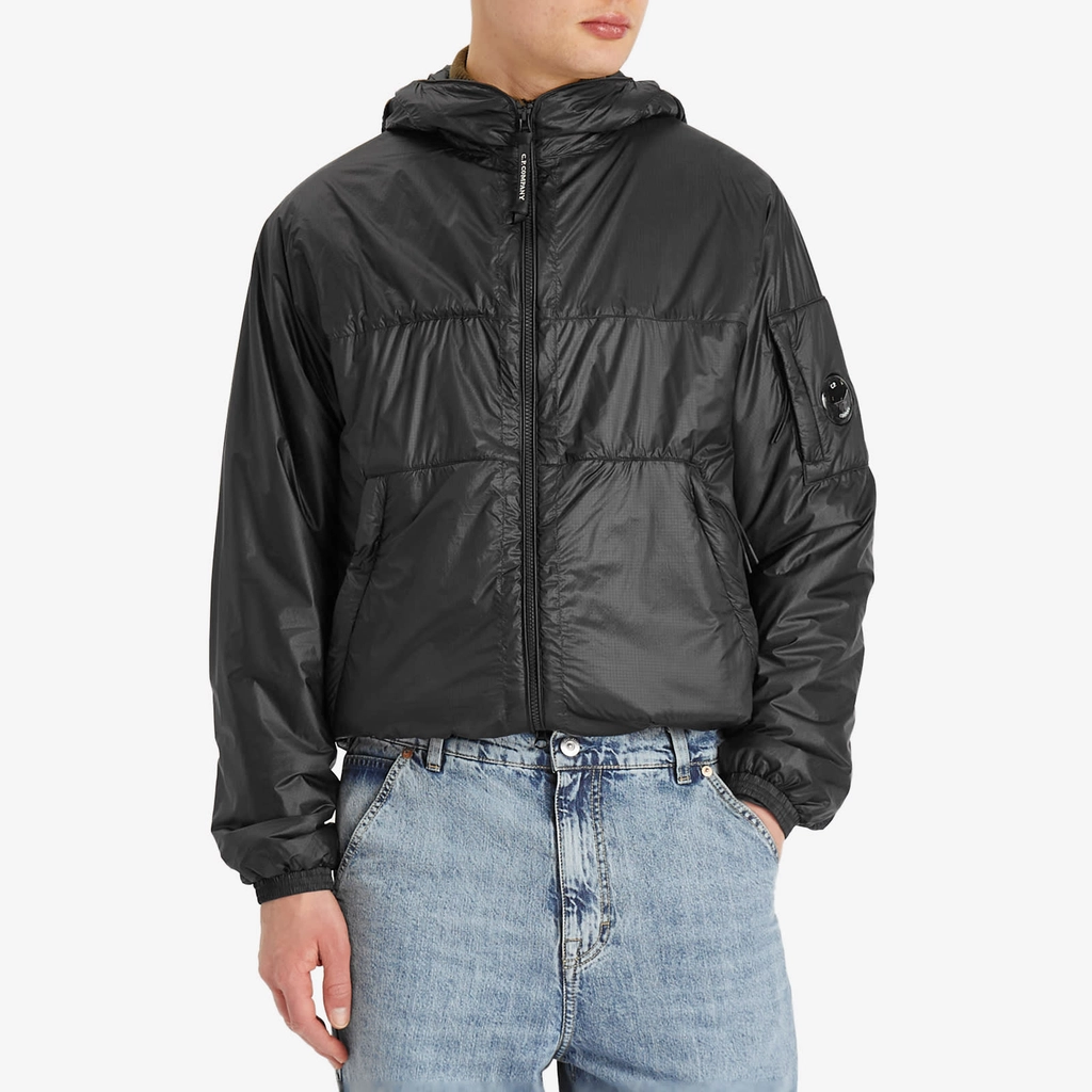 CP Company Men's Nada Shell Primaloft® Hooded Jacket Black